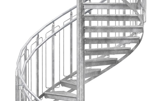 Spindeltreppe Geländer Bügel