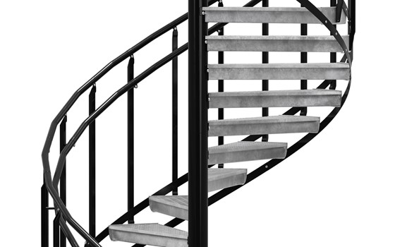Spindeltreppe Geländer Standard